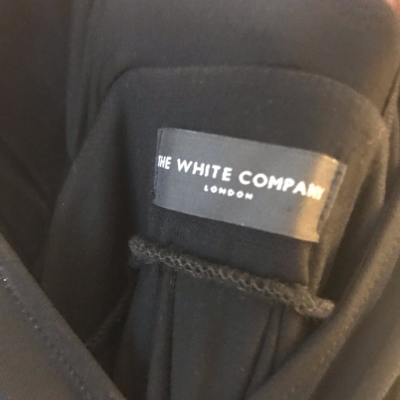 THE WHITE COMPANY, LARGE, BLACK LONG DRESS - Picture 4 of 4